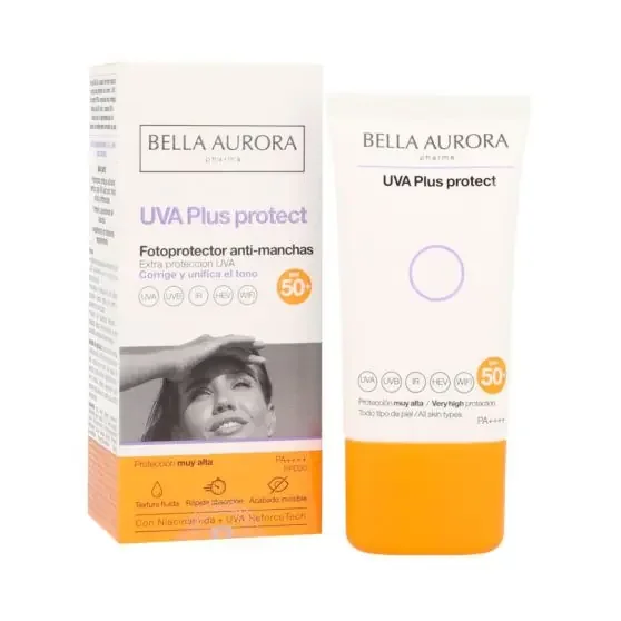 Bella Aurora UVA Plus Protect Protector Solar Antimanchas SPF50+ 50 ml