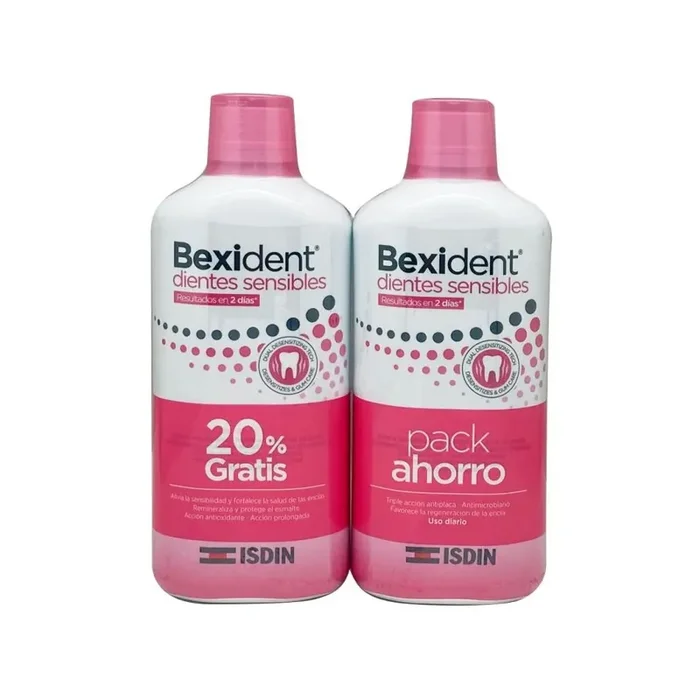 Bexident Dientes Sensibles Colutorio Duplo 2x500ml