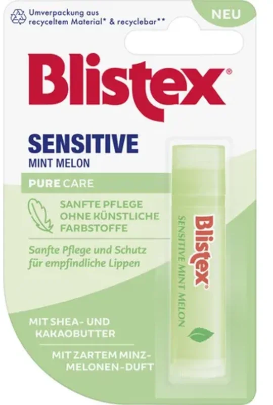 Blistex Bálsamo Labial Sensitive Mint Melon, 4,30 g