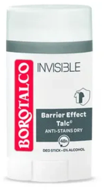 Borotalco Deo Stick Invisible, 40 ml