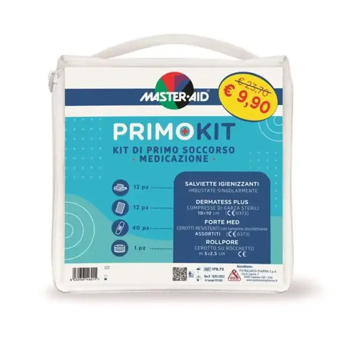 BOTIQUIN DE PRIMEROS AUXILIOS 4 PIEZAS