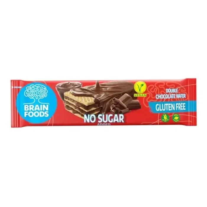 BRAIN FOODS OBLEAS DE CHOCOLATE DOBLE