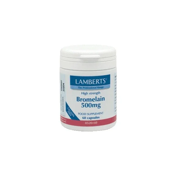 BROMELINA 500MG 60 CAP LAMBERTS