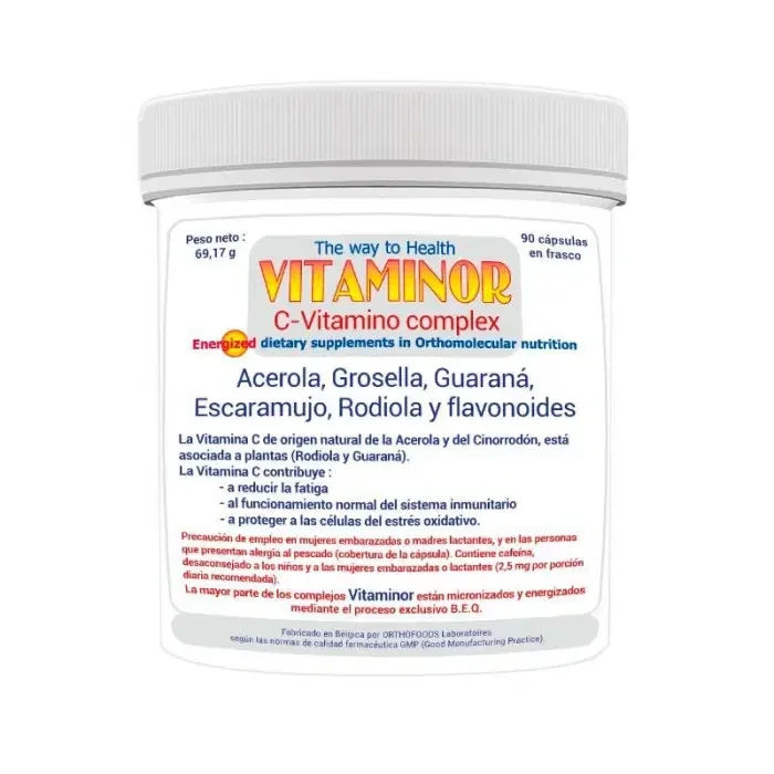 C-Vitamino Complex 90 cápsulas – Vitaminor