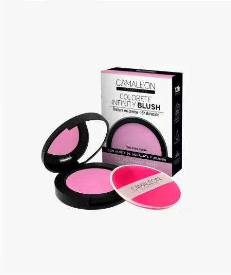 Camaleon Cosmetics Infinity Blush Colorete Rosa