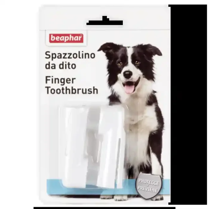 Cepillo de dedo Beaphar de 2 piezas