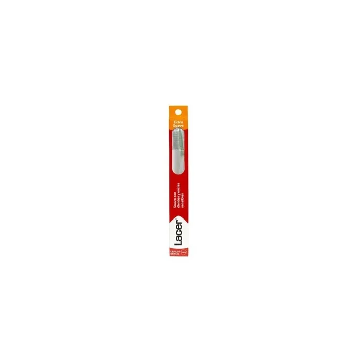 Cepillo Dental Lacer Extra-Suave Transparente
