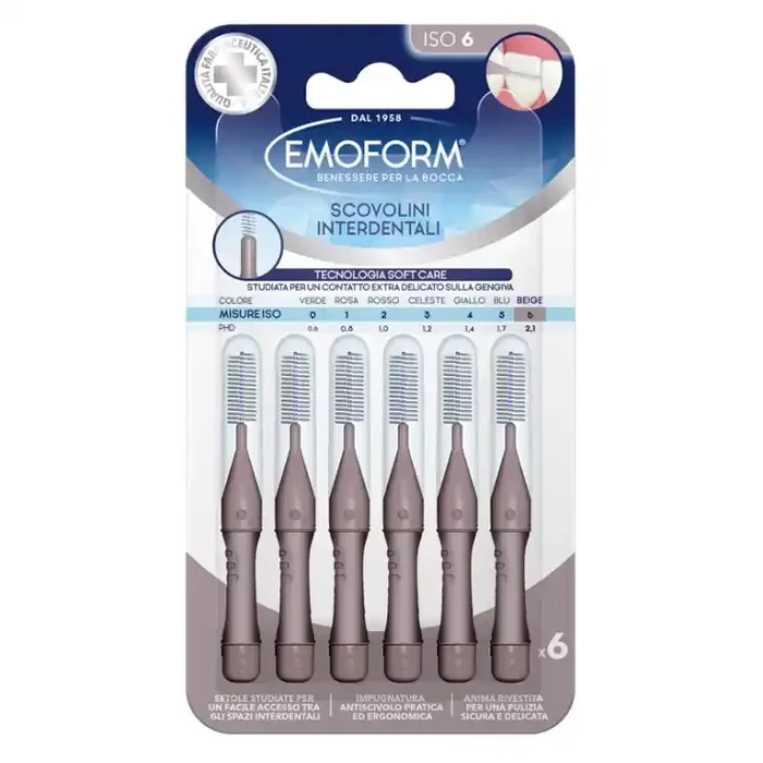 CEPILLO EMOFORM ISO 6 BEIGE