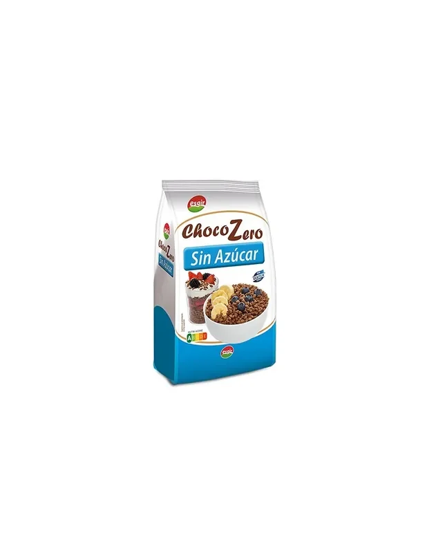 Cereales choco zero sin gluten sin azúcar 300 gr.