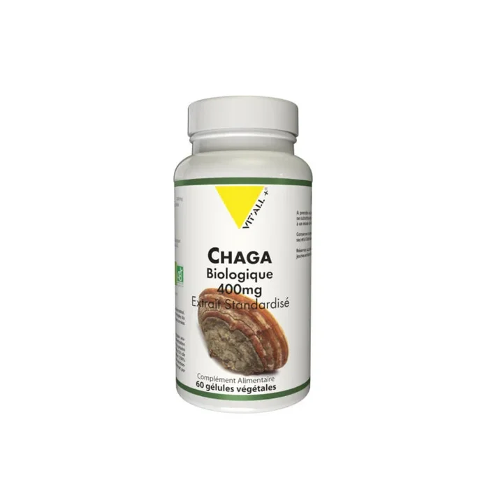Chaga Bio 400mg-60 cápsulas-Vit’all+