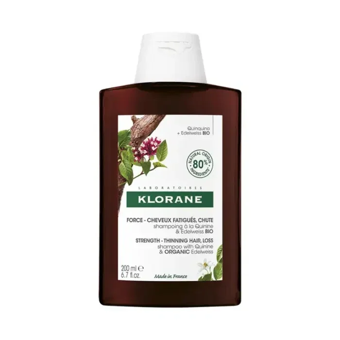Champú Anticaída a la Quinina y Edelweiss BIO 400ml – Klorane