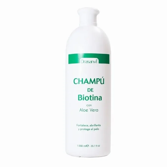 Champú Biotina y Aloe vera – Pelos grasos 1L de Drasanvi