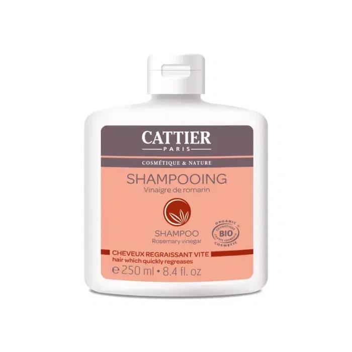 Champú Cabellos Grasos con Vinagre De Romero 250ml – Cattier
