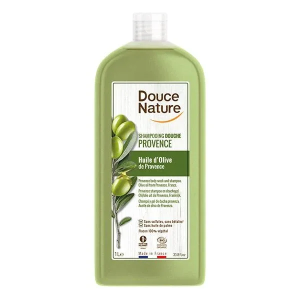 Champú de Ducha Aceite de Oliva Provenza-1L-Douce naturaleza