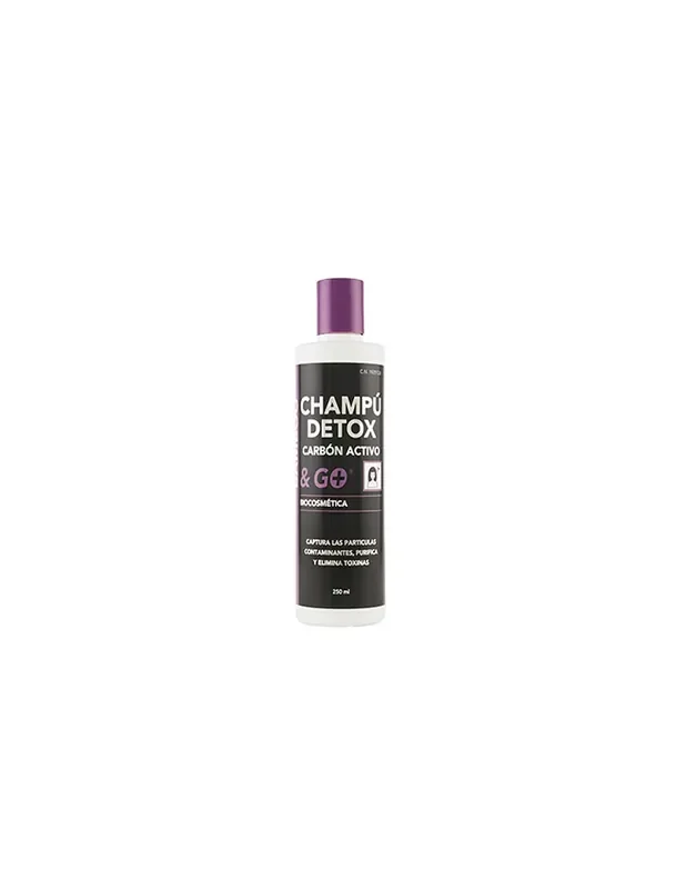 Champú detox carbon activo 250ml.