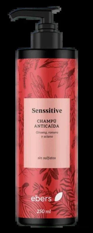 Champú Senssitive Anticaída · Ebers · 250 ml