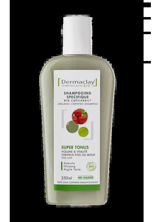 Champú Súper Tonificador Bio-250 ml-Dermaclay