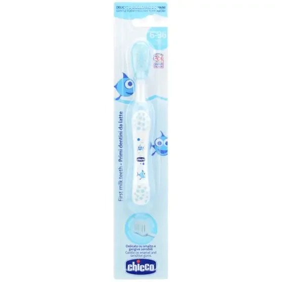 Chicco Cepillo Dientes de leche 6-36 M