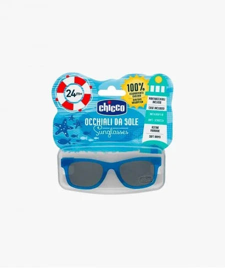 Chicco Gafa Sol Azul Rayas 24M+