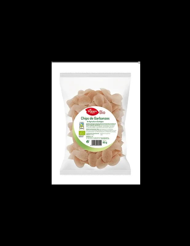 Chips de garbanzos BIO 80gr.