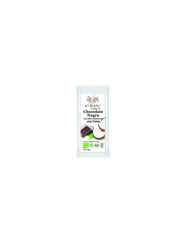 Choco negro bio 60 con coco