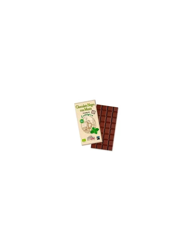 Chocolate negro con menta 73% eco