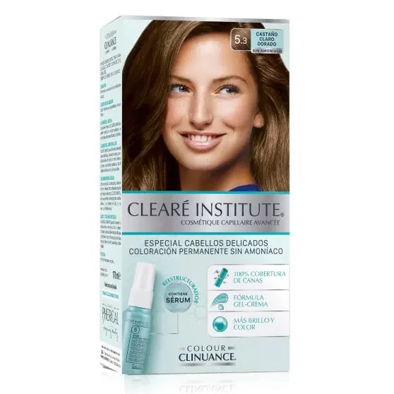 Clearé Institute Tinte Castaño Claro Dorado