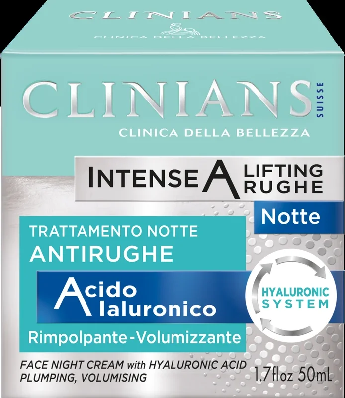 Clinians INTENSE A Anti-wrinkle Night Cream, 50 ml