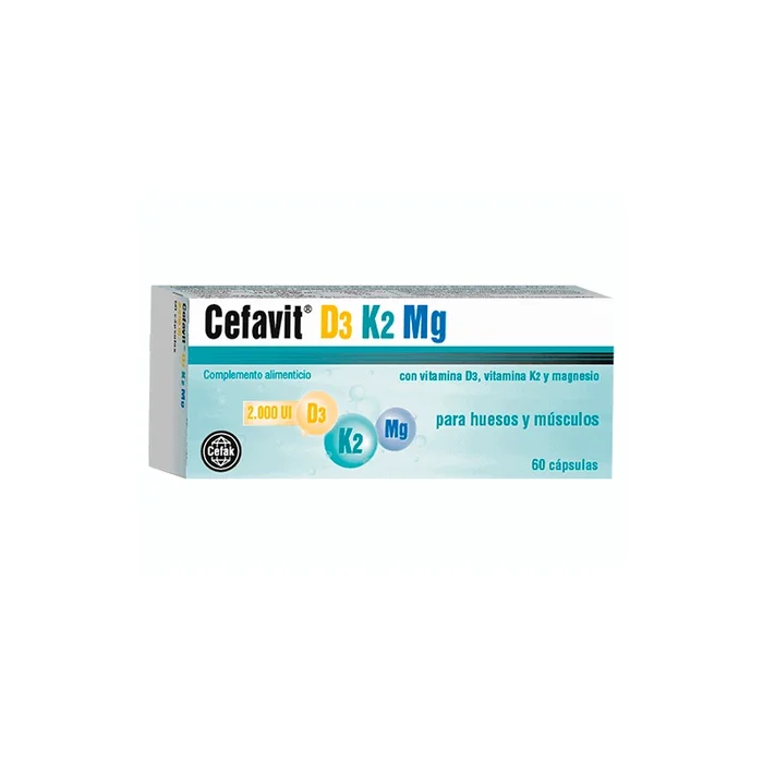 COBAS CEFAVIT D3 K2 MAGNESIO 60 CAPSULAS