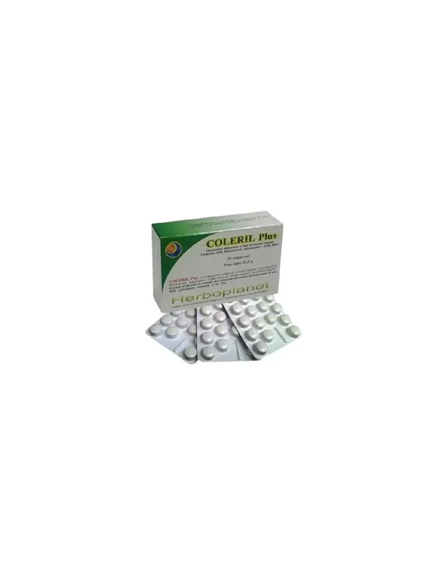 Coleril Plus de Herboplanet, 30 comprimidos