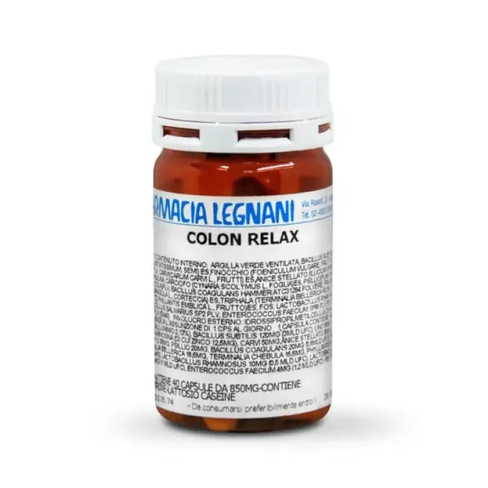 Colon Relax Complemento Alimenticio 40 Cápsulas