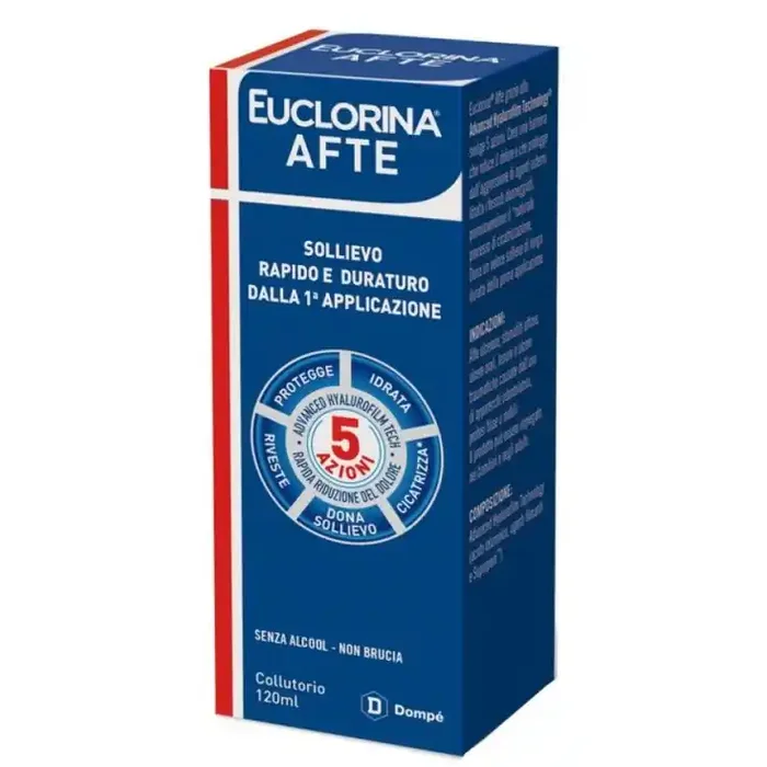 Colutorio EUCLORINA AFTE Dompè 120ml
