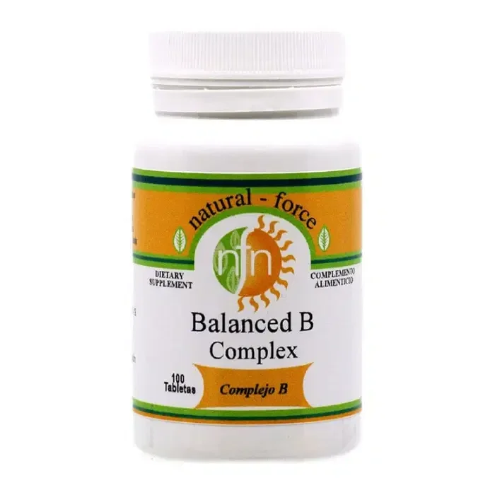 Complex B fórmula balanceada 100 tabletas – Nutri-Force