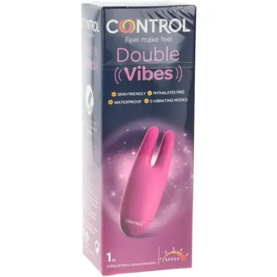 Control Double Vibes Estimulador Clitorial