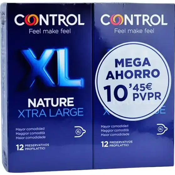 Control Pack Ahorro Preservativos Nature XL