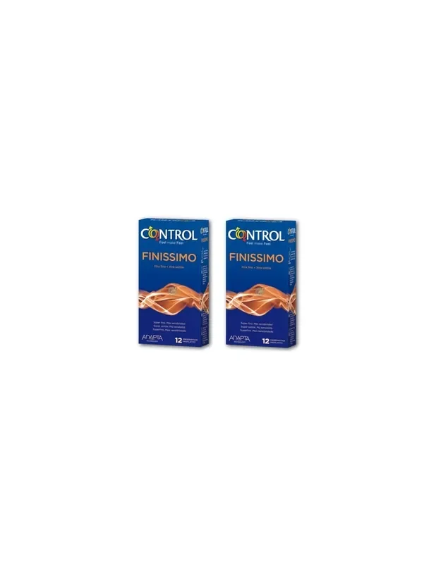 Control Pack Finissimo 2 x 12 preservativos