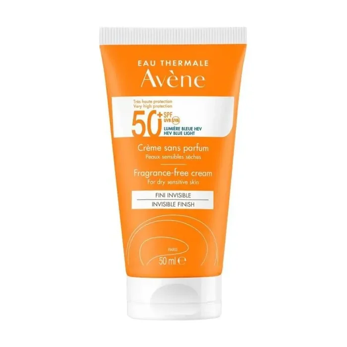 Crema SPF 50+ Sin Perfume Avene 50ml