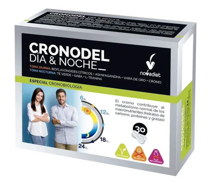 Cronodel Día & Noche · Nova Diet · 30 cápsulas