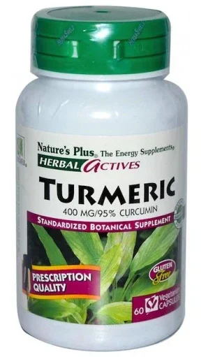 Cúrcuma · Nature’s Plus · 60 cápsulas