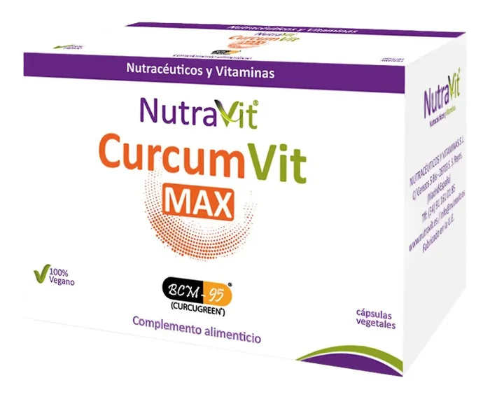 CurcumVit Max · Nutravit · 60 cápsulas