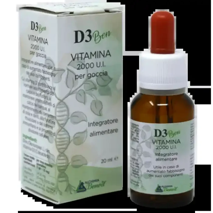 D3 Ben Vitamina Complemento Alimenticio 20ml