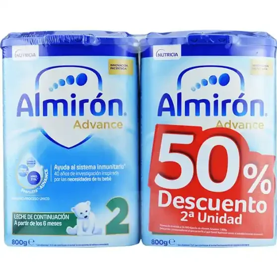 Danone Almirón 2 Advance Pack Ahorro 1.600 gr