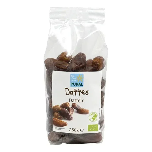 Dátiles orgánicos sin hueso-250g-Pural