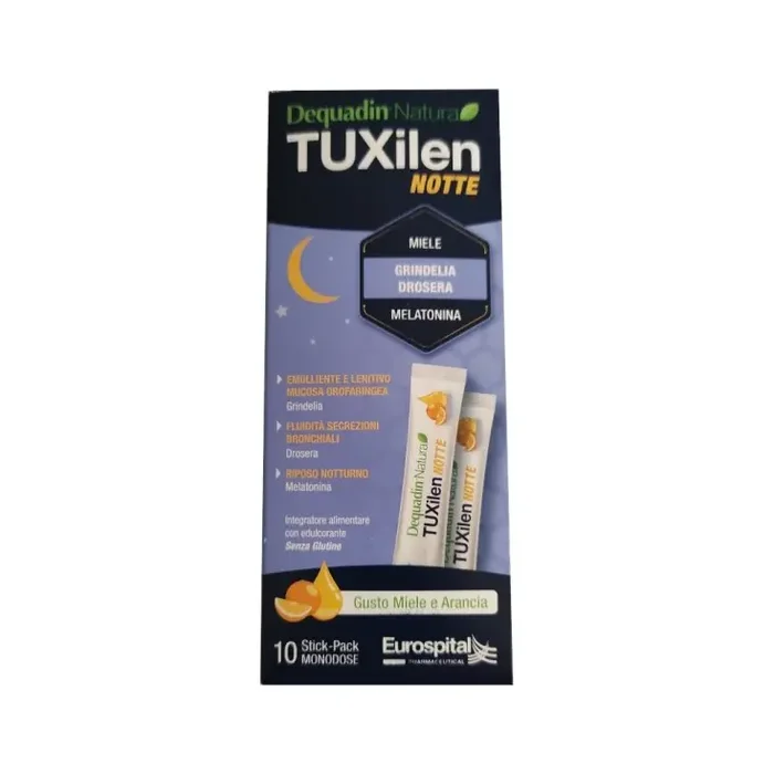 Dequadin Natura Tuxilen Noche Eurospital 10x10ml