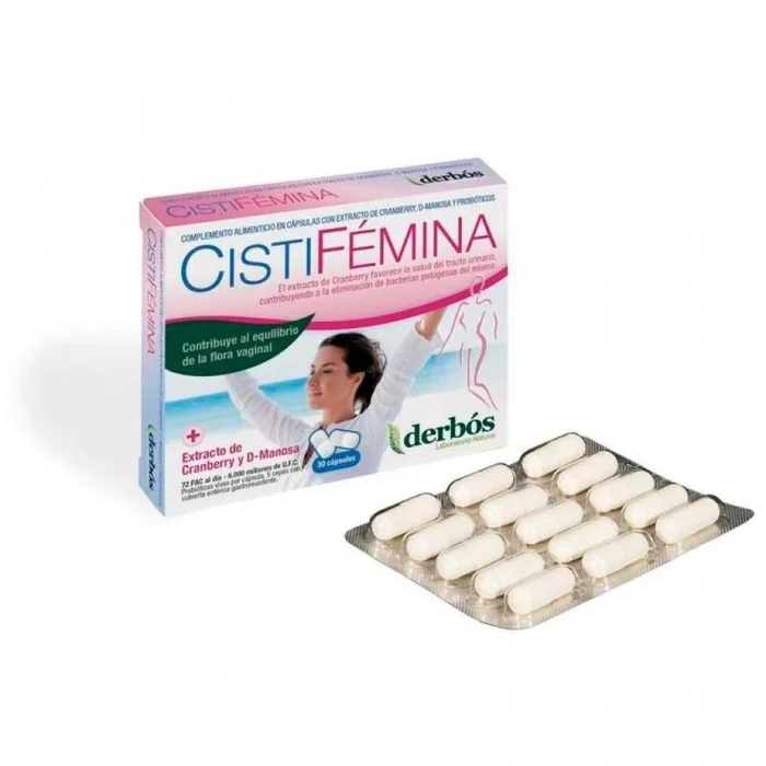 DERBOS CISTIFEMINA 30 CAPSULAS