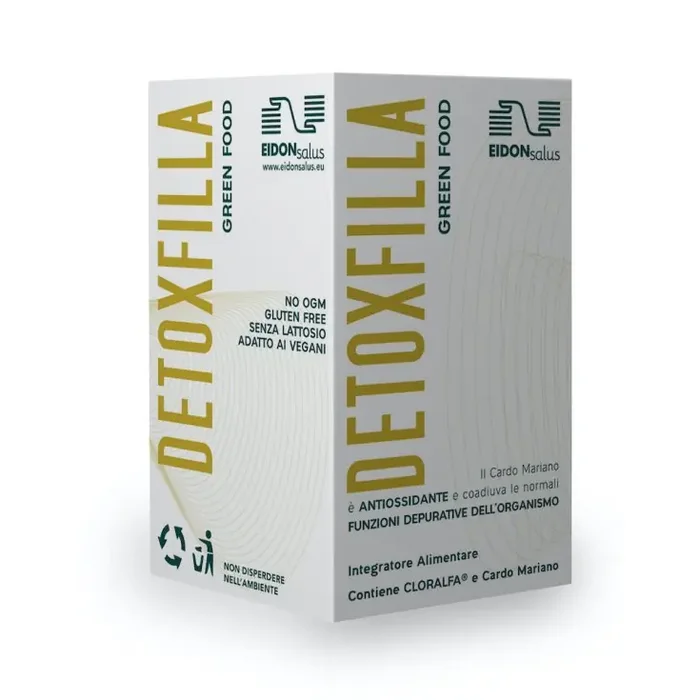 Detoxfilla Alimento Verde Eidon Salus 60 Comprimidos