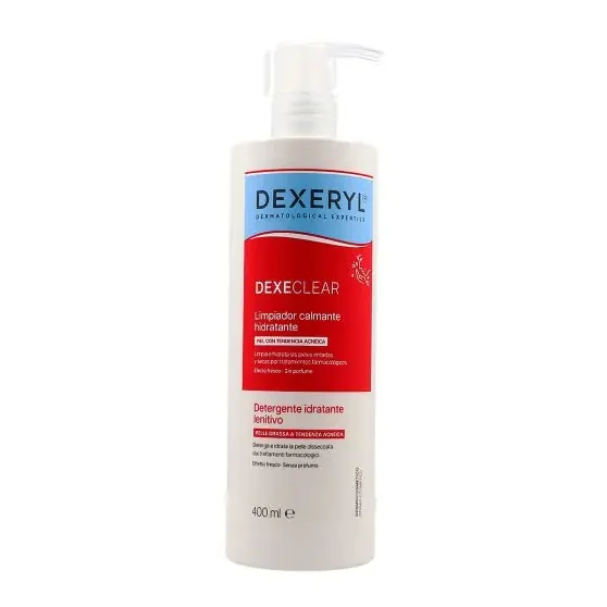 Dexeryl DEXECLEAR Limpiador Calmante Hidratante 400ml