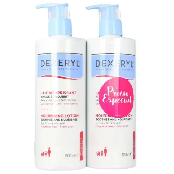 Dexeryl Pack Duplo Leche Nutritiva 2×500 ml