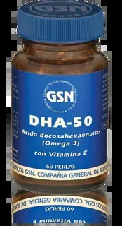 DHA-50 · GSN · 60 perlas