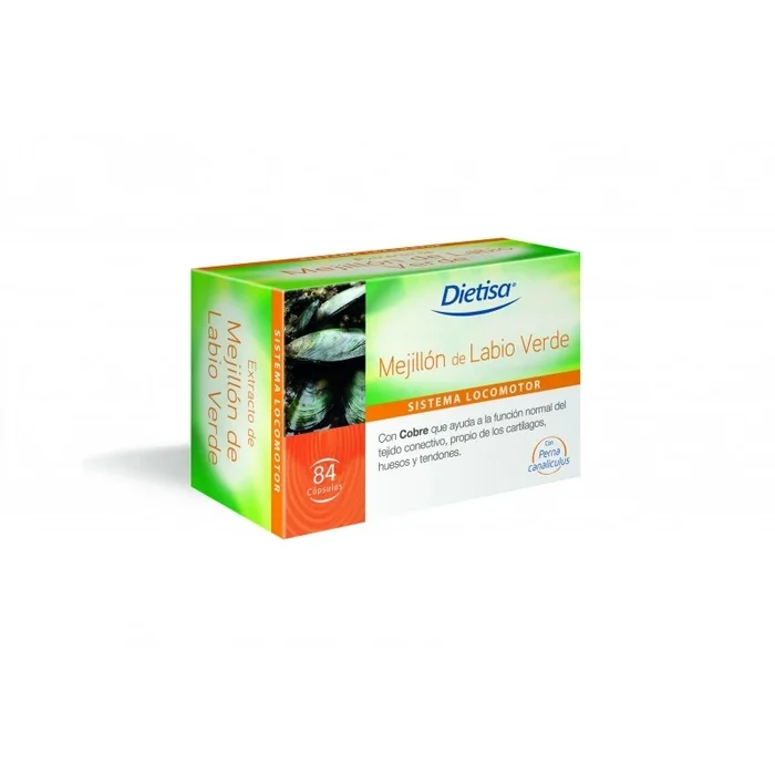 DIETISA MEJILLON DE LABIO VERDE 84 CAPSULAS
